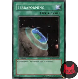 Yugioh Terraforming SDSC-EN028 Common 1st Edition LP - Image 1