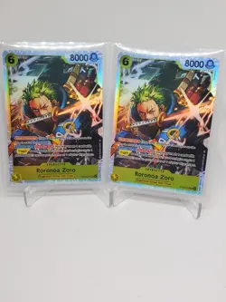 Bandai One Piece Roronoa Zoro ST29-014 Egghead Green Foil Lot 2 EN - Image 1