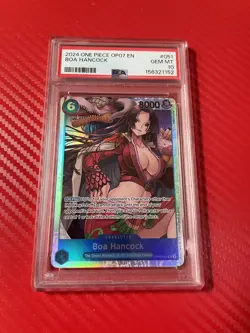 BOA HANCOCK 051 ONE PIECE OP07-500 YEARS IN THE FUTURE ONE PIECE PSA 10 - Image 1