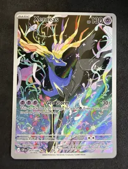 🔥 Xerneas 091/086 Holo Illustration Rare Chaos Rising Near Mint Pokemon TCG 🔥 - Image 1