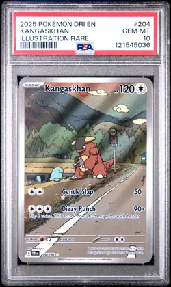 2025 Pokemon Destined Rivals Kangaskhan #204 PSA 10 - Image 1