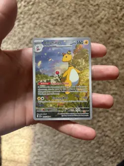 Pokemon TCG Ampharos #90/86 Holo Rare Chaos Rising NM - Image 1