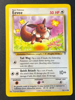 Eevee 74/110 Legendary Collection Common - Pokemon Card Near Mint - Image 1
