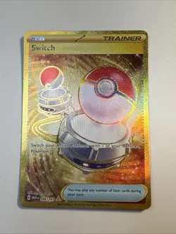 Pokemon SV: Scarlet & Violet 151 Switch 206/165 Hyper Rare NM - Image 1