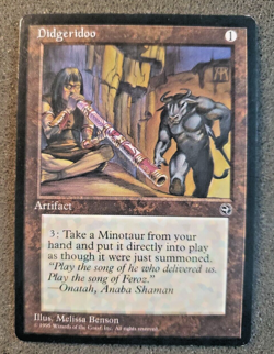 Didgeridoo Homelands NM (Rare Reserved List MTG Magic Card).... .... (DS3D1PG) - Image 1