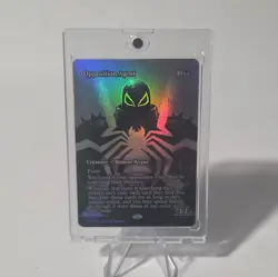 Magic MTG Spider-Man Opposition Agent 0019 Borderless Marvel Eternal Mythic Foil - Image 1