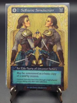 Sorcery Contested Realm Beta Selfsame Simulacrum Elite NM Regular - Image 1