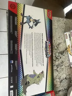 Pokemon Prismatic Evolutions Lucario Ex And Tyranitar Ex Premium Collection - Image 2