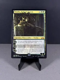 MTG Vraska, Golgari Queen, Guilds of Ravnica, 213/259, Near Mint Unplayed - Image 1