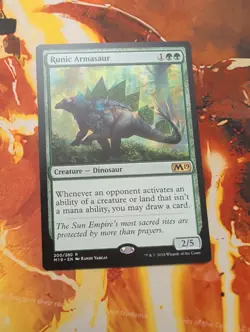 Runic Armasaur Core Set 2019 Regular - Image 1