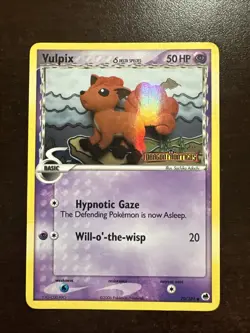 Vulpix 70/101 Reverse Holo Stamped Creased Pokemon TCG Dragon Frontiers - Image 1