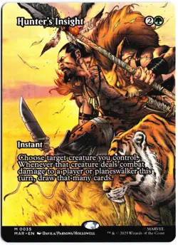 Hunter's Insight (Borderless) M Marvel Universe Eternal-Legal 35 NM - Image 1