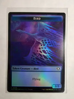 Bird (0003) Pest (0009) Double-Sided Token Commander: Edge of Eternities Foil - Image 1