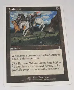 Magic The Gathering 7th Edition Caltrops #288/350 MTG NM/LP - Image 3