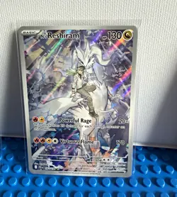 Pokemon N's Reshiram Holo Full Art Stamped 167/159 Journey Together Basic 130 HP - Image 1