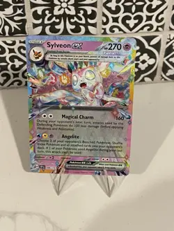Pokemon TCG Surging Sparks Sylveon EX 86/191 - Image 1