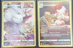 Light Pink Frosmoth & Alcremie Full Art Pokemon Card Lot (English) - Image 1