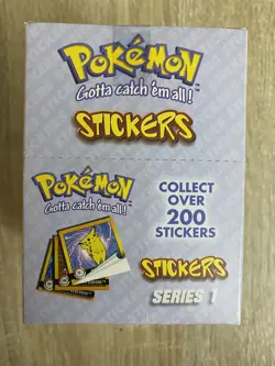 Pokemon Stickers Series 1 NIB 30 ct packs 1999 Gotta Catch ‘Em All ! Nintendo - Image 1