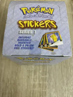 Pokemon Stickers Series 1 NIB 30 ct packs 1999 Gotta Catch ‘Em All ! Nintendo - Image 2