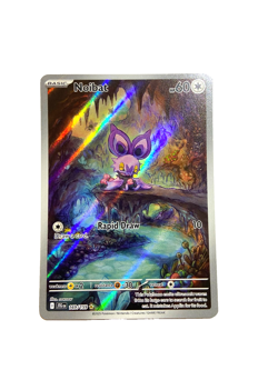 Noibat 169/159 Illustration Rare IR Sv09 Journey Together Pokemon NM B2 - Image 1
