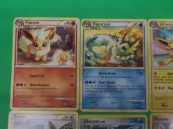 Pokemon Vintage Lot Eeveelutions Umbreon Vaporeon Flareon Jolteon Glaceon Cards - Image 4