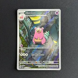 Pokemon TCG Slowbro 090/084 Pitch Black Illustration Rare Holofoil - Image 2