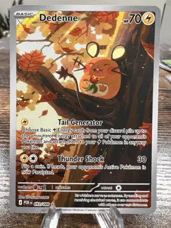 Pokemon TCG 2026 Dedenne Perfect Order Illustration Rare 093/088 NM - Image 1