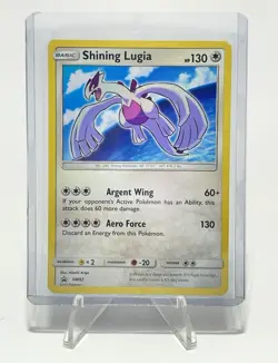 The Pokemon Company Shining Lugia SM82 SM Black Star Promo English Holo 2017 - Image 1