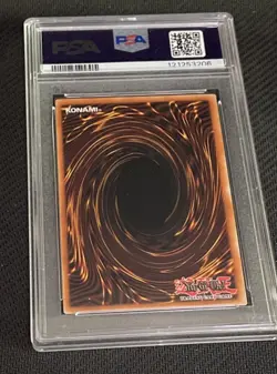 Yugioh The Man with the Mark MZTM-EN001 Secret Rare 1st Edition NM PSA 8 NS - Image 3
