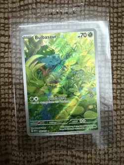 Bulbasaur 166/165 Scarlet & Violet 151 English Pokemon Great Condition - Image 1