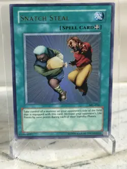 Yugioh Snatch Steal SRL-036 Ultra Rare Unlimited Edition NM - Image 1