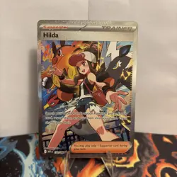 Pokemon TCG Hilda 171/086 Sv: White Flare Full Art Holo Special Illus Rare EN - Image 1