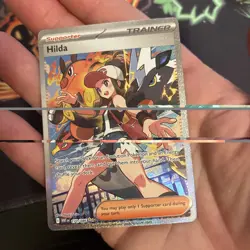 Pokemon TCG Hilda 171/086 Sv: White Flare Full Art Holo Special Illus Rare EN - Image 3