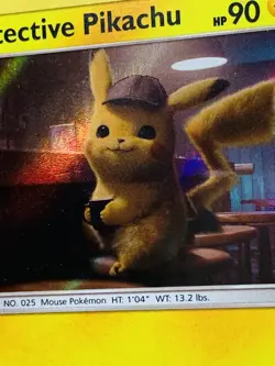 Detective Pikachu Pokemon Card 2019 Movie Promo SM190 - Image 5
