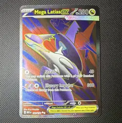 Pokemon TCG Mega Latias EX 163/132 MEG UR Full Art Holo EN HP280 - Image 1