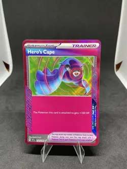 Hero's Cape 152/162 SV05: Temporal Forces Holo Pokemon - Image 1