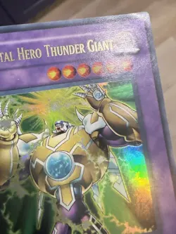 Yugioh Elemental Hero Thunder Giant TLM-EN036 Ultra Rare LP - Image 3
