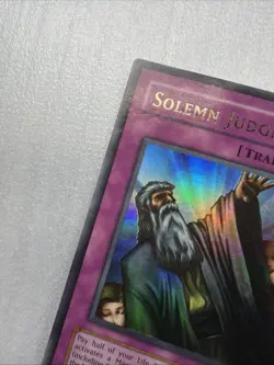 MRD-E127 Solemn Judgment Ultra Rare Unlimited Edition Yugioh Card - Image 5