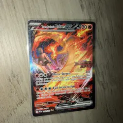 Team Rocket's Moltres ex 229/182 Sv10 Destined Rivals SIR Full Art Holo - Image 2