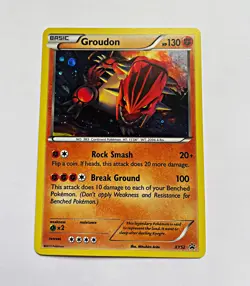The Pokemon Company Groudon 130 HP XY Promo Holo XY52 Basic Eng 2015 - Image 1