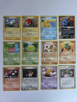 Ex Team Rocket Returns 2004 Pokemon TCG 12 Card Lot - Cubone, Psyduck, Voltorb - Image 1