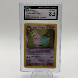 CGC 8.5 Dark Slowbro 2000 Team Rocket 12/82 Holo Pokemon Card - Image 1