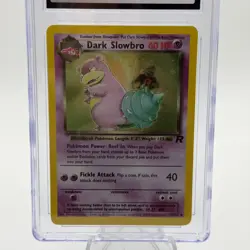 CGC 8.5 Dark Slowbro 2000 Team Rocket 12/82 Holo Pokemon Card - Image 4