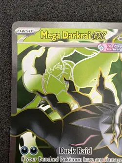 Mega Darkrai ex 101/084 Ultra Rare -Pitch Black -Pokemon TCG Near Mint - Image 2