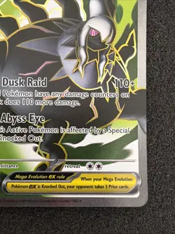 Mega Darkrai ex 101/084 Ultra Rare -Pitch Black -Pokemon TCG Near Mint - Image 4