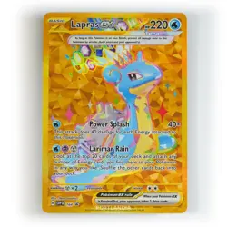 Pokemon - Lapras ex - SVP164 - Black Star Promo - Full Art Card - Image 1