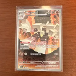 The Pokemon Company Garganacl ME01 147/132 IR Full Art Holo Eng HP 180 - Image 1