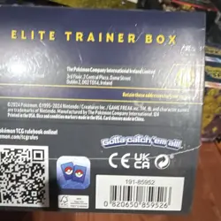 Pokemon TCG Elite Trainer Box Scarlet & Violet Surging Sparks 2024 EN - Image 2