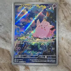 Pokemon TCG Clefairy POR 094/088 Illustration Rare Holo Cona Nitanda ENG - Image 1