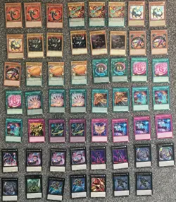 Ready to Play YuGiOh! TCG Materiactor 55 card deck (see description for details) - Image 1